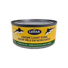 Cedar Chunk Light Tuna 170gm
