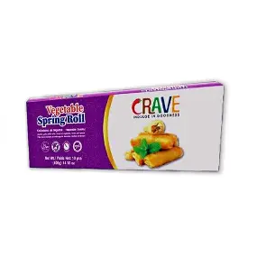 Crave Vegetable Spring Roll 400gm
