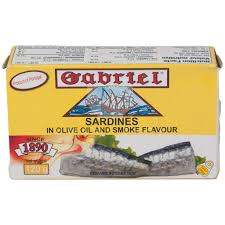 Gabriel Sardines in Olive Oil & Smoke Flavour 120gm